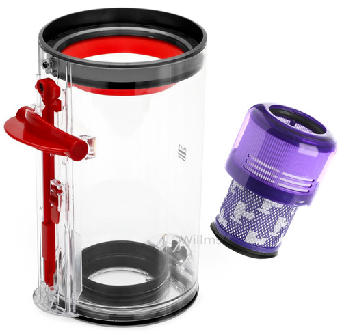 Dyson v11 dust bin - canister, &